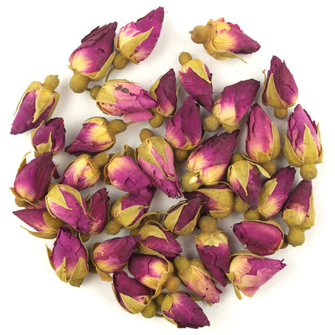 Deep Pink Rose Buds Small Dried Flowers DGStoreUK 