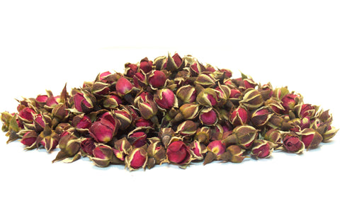 Golden Red Rose Buds Dried Flowers DGStoreUK 